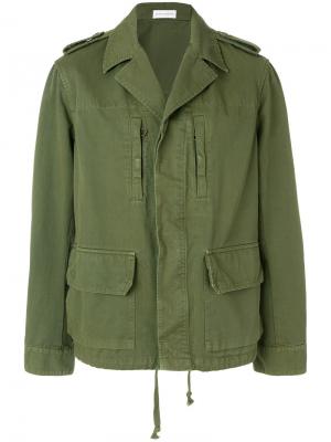 Куртка в стиле милитари Faith Connexion. Цвет: зеленый