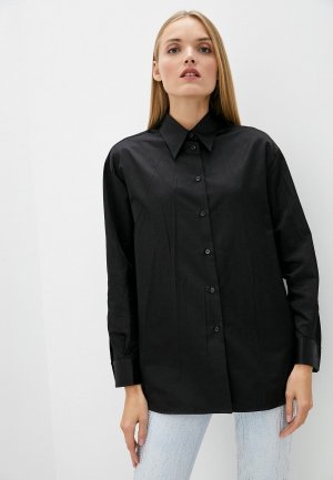 Рубашка MM6 Maison Margiela. Цвет: черный