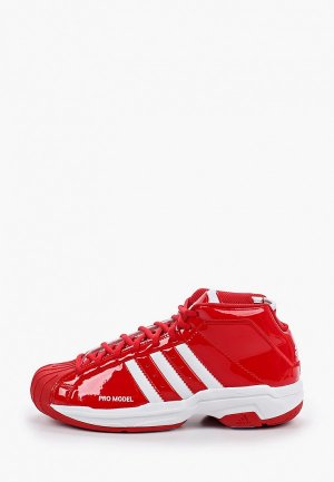 Кроссовки adidas. Цвет: красный