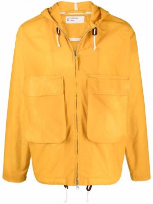 Куртка на молнии Universal Works. Цвет: желтый