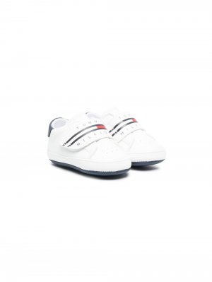 Кроссовки на липучках с логотипом Tommy Hilfiger Junior. Цвет: белый