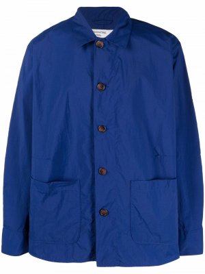 Куртка-рубашка с длинными рукавами Universal Works. Цвет: синий