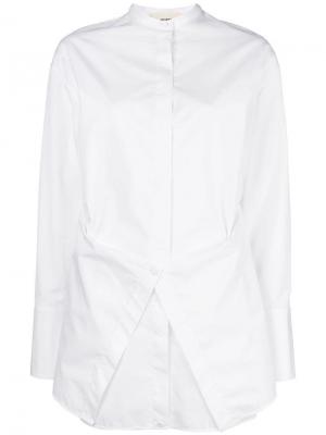 Рубашка с воротником-стойкой Ports 1961. Цвет: белый