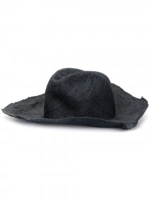 Плетеная шляпа Boncia Reinhard Plank. Цвет: синий