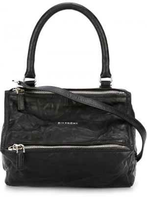 Маленькая сумка-тоут Pandora Givenchy. Цвет: черный