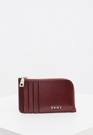Кошелек DKNY. Цвет: бордовый