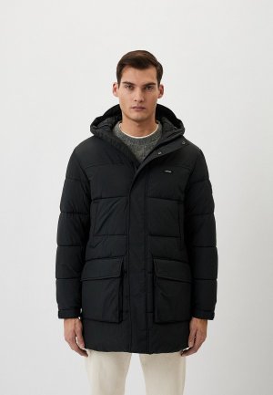 Куртка утепленная Calvin Klein. Цвет: черный