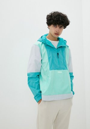 Ветровка adidas Originals. Цвет: бирюзовый