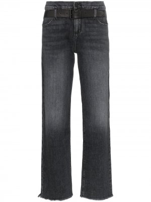 Прямые джинсы Dexter с поясом RtA. Цвет: черный