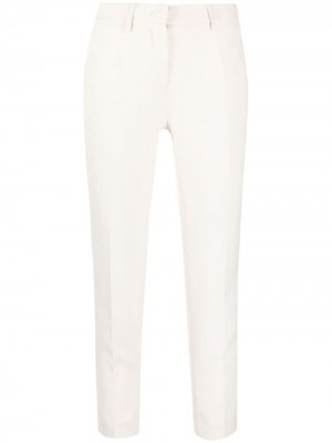 Укороченные брюки Peonia Blanca Vita. Цвет: белый