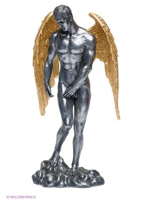 Статуэтка Ангел Veronese. Цвет: темно-серый, золотистый
