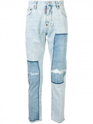 Прямые джинсы Dsquared2. Цвет: синий