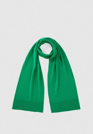 Шарф United Colors of Benetton. Цвет: зеленый