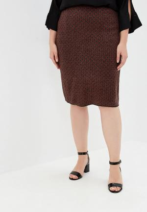 Юбка Milana Style. Цвет: красный
