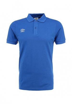 Поло Umbro. Цвет: синий