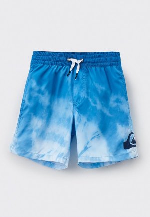 Шорты для плавания Quiksilver. Цвет: голубой