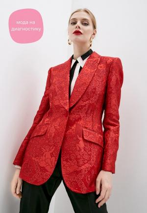 Пиджак Dolce&Gabbana. Цвет: красный