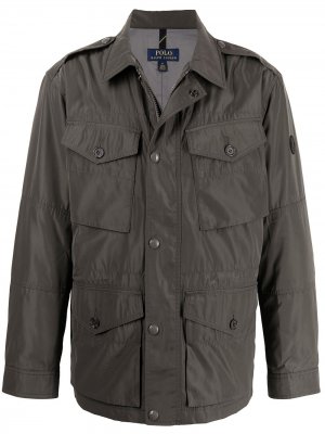 Куртка с карманами Polo Ralph Lauren. Цвет: серый