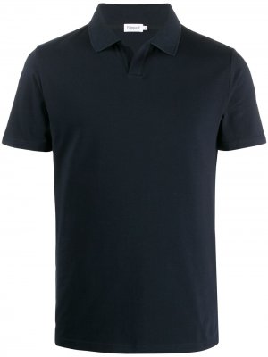 Рубашка-поло без пуговиц Filippa K. Цвет: синий