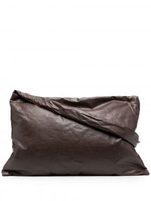 Объемная сумка на плечо KASSL Editions. Цвет: коричневый