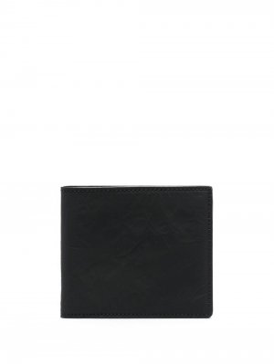 Бумажник с декоративной строчкой Maison Margiela. Цвет: черный