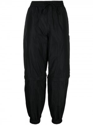 Спортивные брюки со съемными деталями MSGM. Цвет: черный