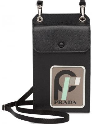 Чехол для телефона Prada. Цвет: черный