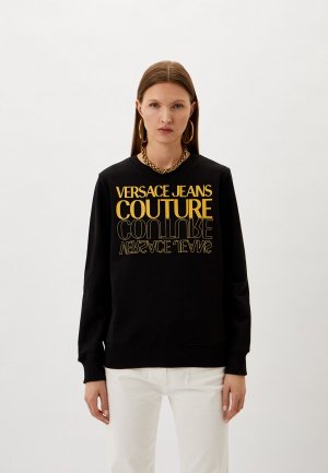 Свитшот Versace Jeans Couture. Цвет: черный