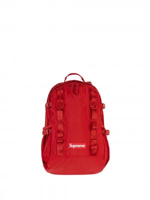 Рюкзак с логотипом Supreme. Цвет: красный