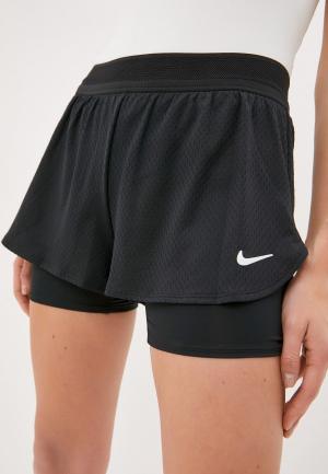 Шорты спортивные Nike. Цвет: черный