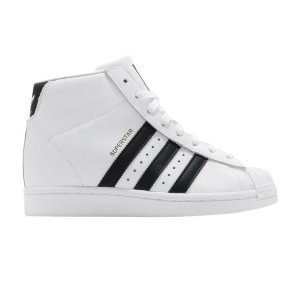 Superstar Up White Black Женские кроссовки Обувь-Белый Core-Черный Золотой-Металлик FW0118 Adidas