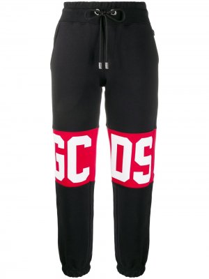 Спортивные брюки оверсайз с логотипом Gcds. Цвет: черный