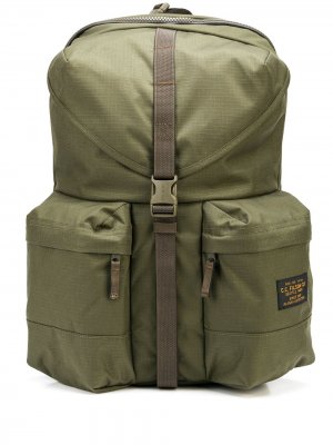 Рюкзак с нашивкой-логотипом Filson. Цвет: зеленый