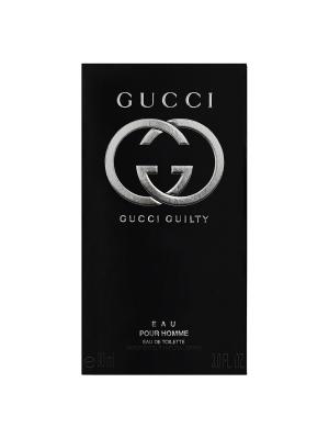 Gucci Guilty Eau Man Туалетная вода 90 мл. Цвет: прозрачный