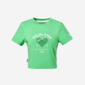 Женская укороченная футболка  Tennis Life (СМА) Fila