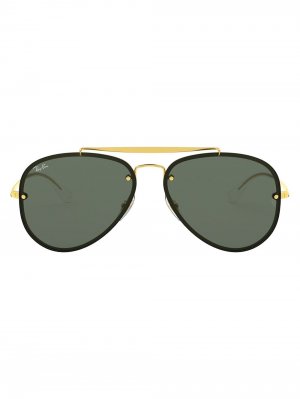 Солнцезащитные очки-авиаторы RB3584 Ray-Ban. Цвет: черный