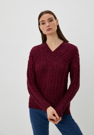 Пуловер Baon. Цвет: бордовый