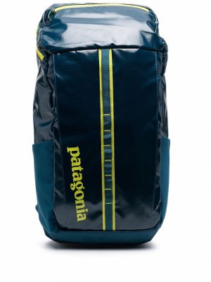Рюкзак с логотипом Patagonia. Цвет: синий