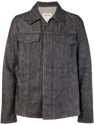 Джинсовая куртка Helmut Lang Pre-Owned. Цвет: серый