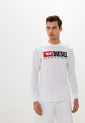 Лонгслив Diesel. Цвет: белый