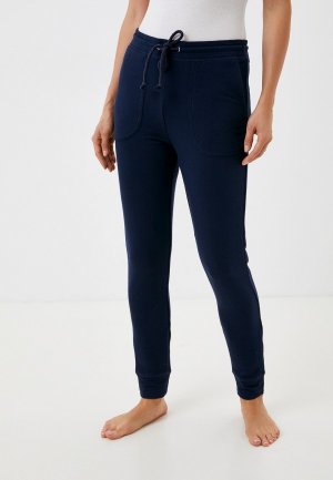 Брюки домашние Marks & Spencer. Цвет: синий