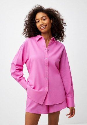 Блуза Sela. Цвет: розовый