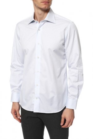 Рубашка Colletto Bianco. Цвет: голубой