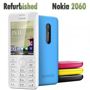 Восстановленный оригинальный мобильный телефон  2060 с двумя SIM-картами Nokia
