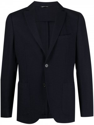 Однобортный пиджак Tonello. Цвет: синий