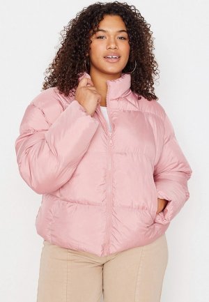 Куртка утепленная Trendyol. Цвет: розовый