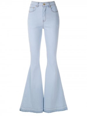 Расклешенные джинсы Regina Super Amapô. Цвет: синий