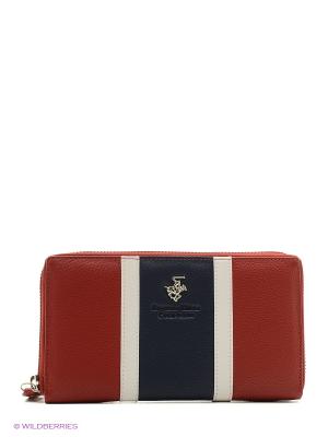 Портмоне Beverly Hills Polo Club. Цвет: красный