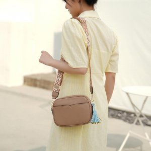 Простая сумка через плечо, женская маленькая сумка, портативная квадратная на одно сумочка VIA ROMA