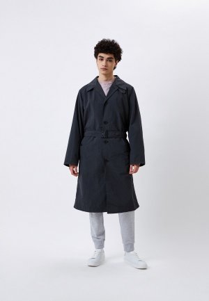 Плащ UNIQLO. Цвет: серый
